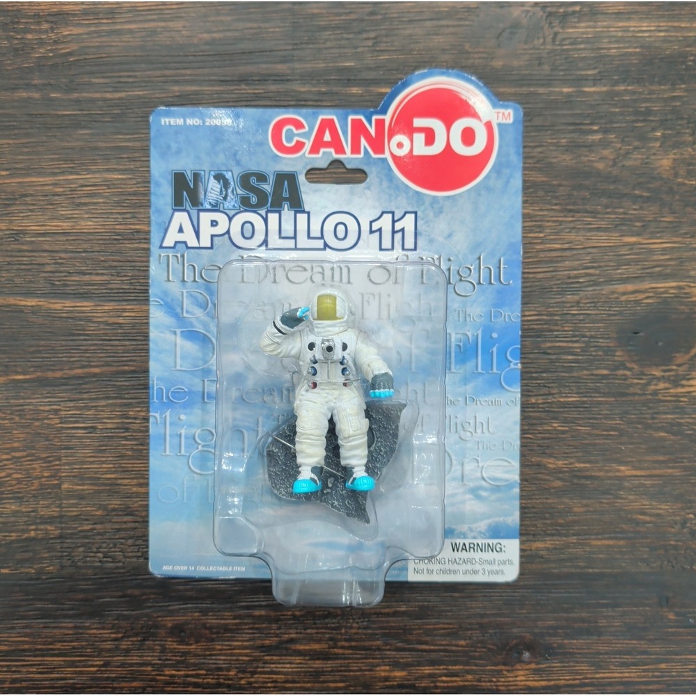 NASA Apollo 11 Astronaut Figurine Dragon CanDo Figure A, 2003 Sealed NIP